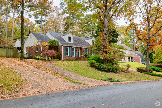 Large multistory homes are prevalent throughout Foxcroft.