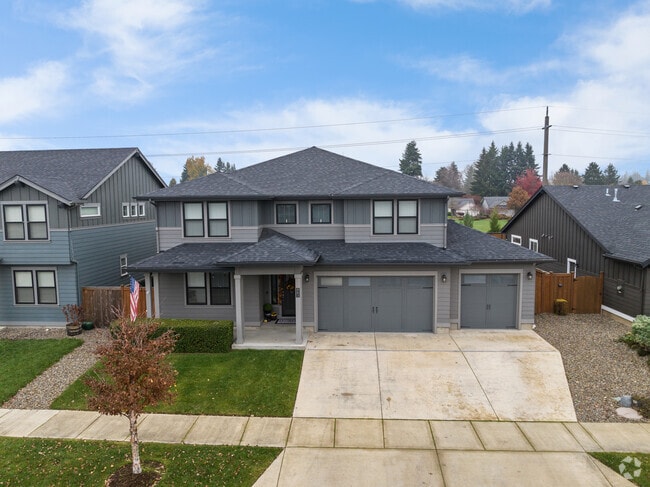 Some homes in Santa Clara feature a 3 car garage with a large driveway.