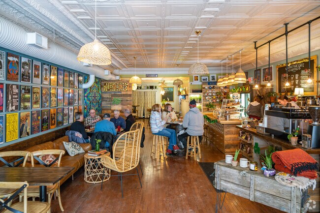 Woodstock, a Vermilion eatery, is known for its 70s inspired decor.