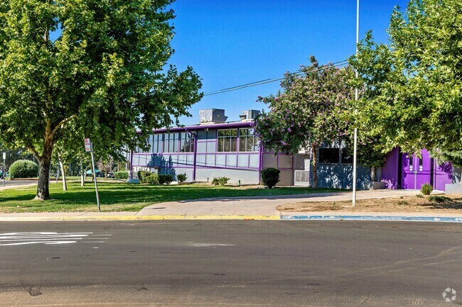 Aspire Vangaurd College in Rouse Outer East Stanislaus sits on the edge of town.