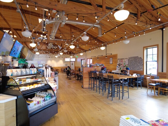 Interior of Third Place bookstore in Seward Park, Seattle.