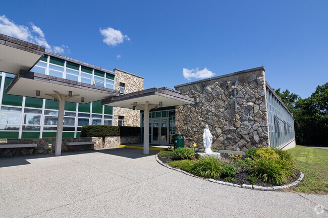 St Bernards Elementary School offers a faith based education.