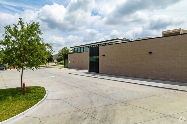The students of Carl A Swanson Elementary School enjoy learning in a large and modern school.