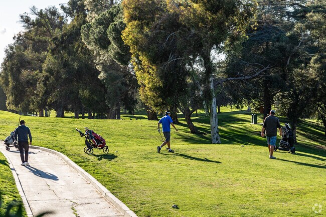 Rancho Park is known for its large golf course with the same name.