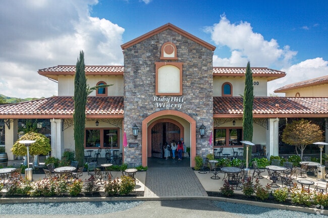 Casa Real at Ruby Hill Winery is a Mediterranean-style villa located in Pleasanton.