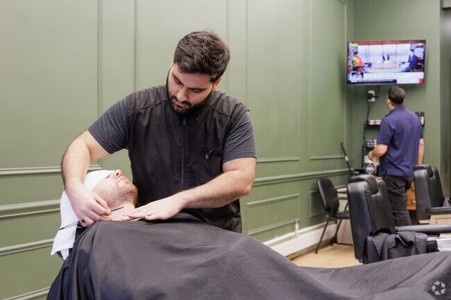 You can get a traditional shave at Johnny's Haircuts and Shaves in Leonia, NJ.