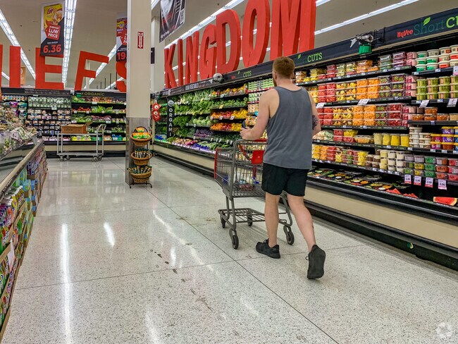 Hy-Vee is right around the corner for all your grocery needs.