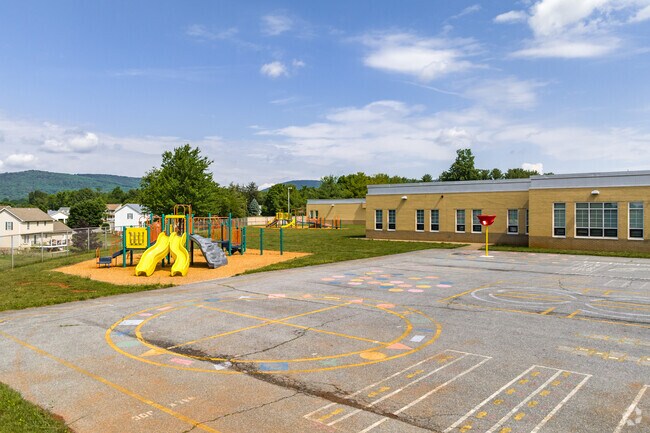 Fun-filled adventures await at the vibrant playground of Thurmont Primary School.