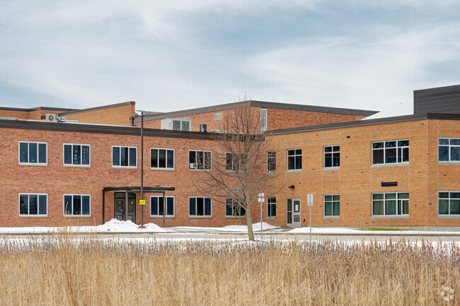 Henry V Burger Junior High School's student population of 665 students has grown by 12 percent over five school years.