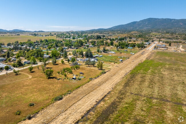 Anza neighborhood located next to farmland.