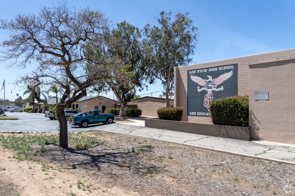 Oak View High School & Education Center in Yucaipa.