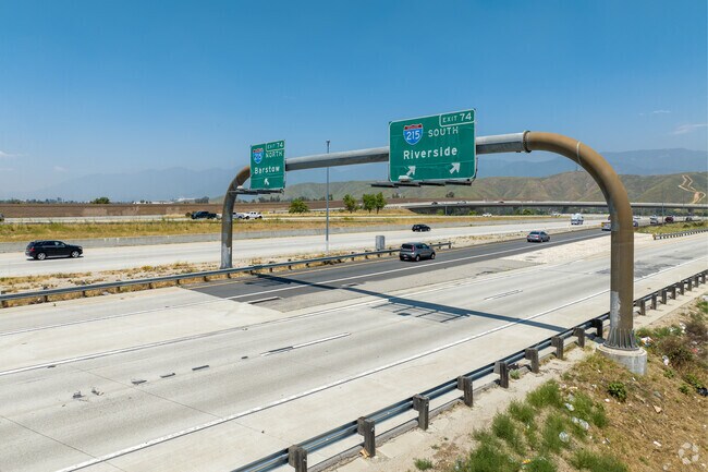 Interstate 215 runs through Delman and connects to other major highways.