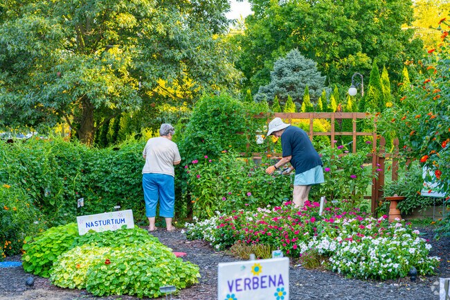 The Matter Park Children's Garden, in the Bend of the River area, is maintained by volunteers.