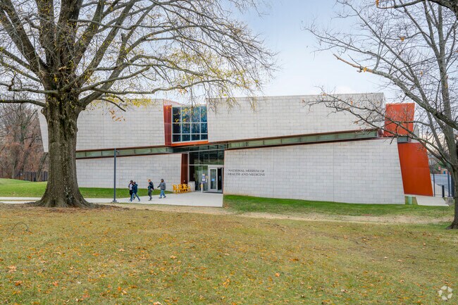 The National Museum of Health and Medicine is located in Silver Spring.
