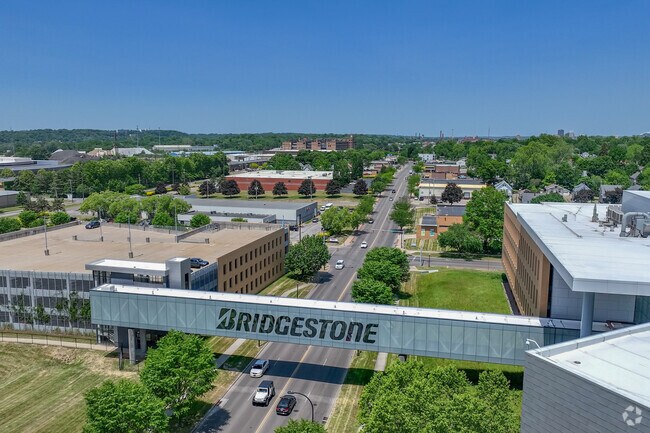 Where Firestone Park and the rubber capitol of the world come together, Akron, OH.