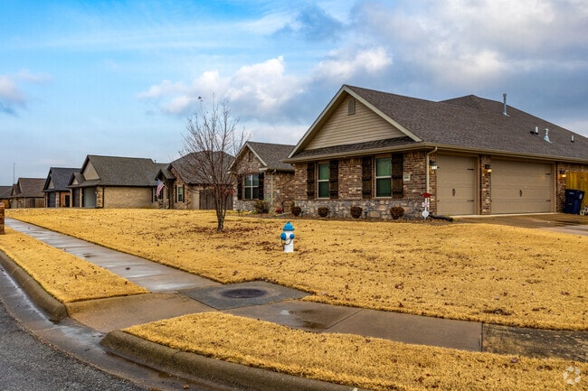Newer constructions in Prairie Grove include brick ranch-style homes.