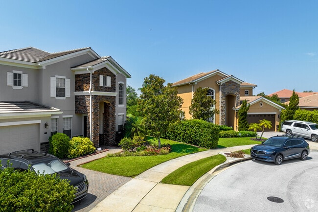 Lake Julianna Estates is a gated high-end community filled with luxury amenities.