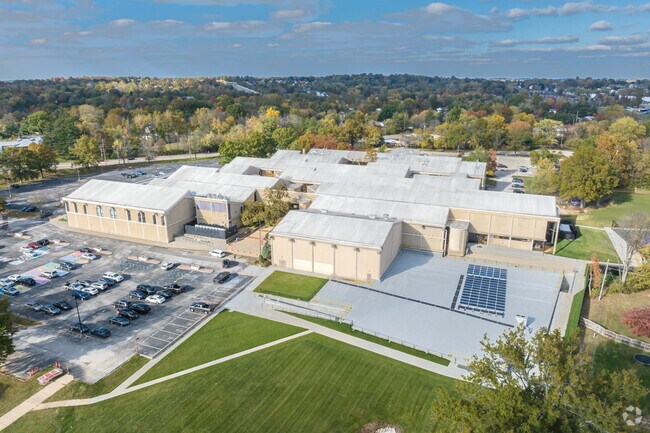Parkway North High School has a vast campus.
