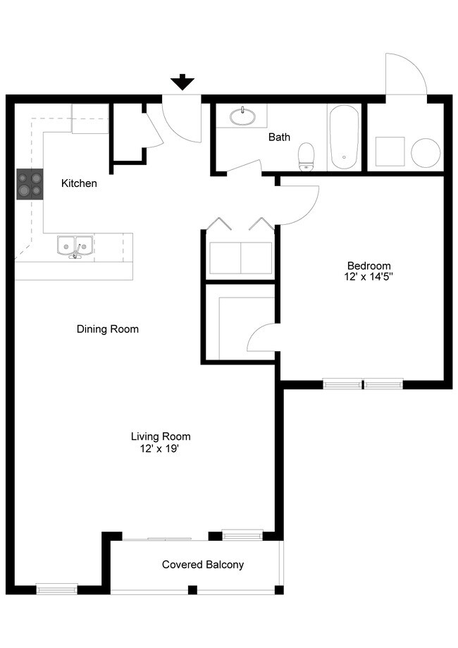 One Bedroom Large