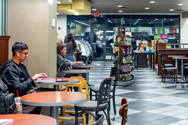 Roosevelt bibliophiles can find their next read or grab a Starbucks drink at Barnes And Noble.