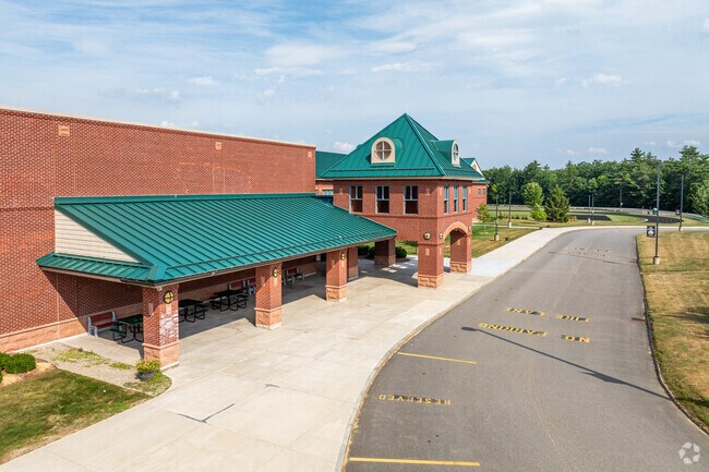 Prospect Mountain High School in Alton, NH offers education to local students.