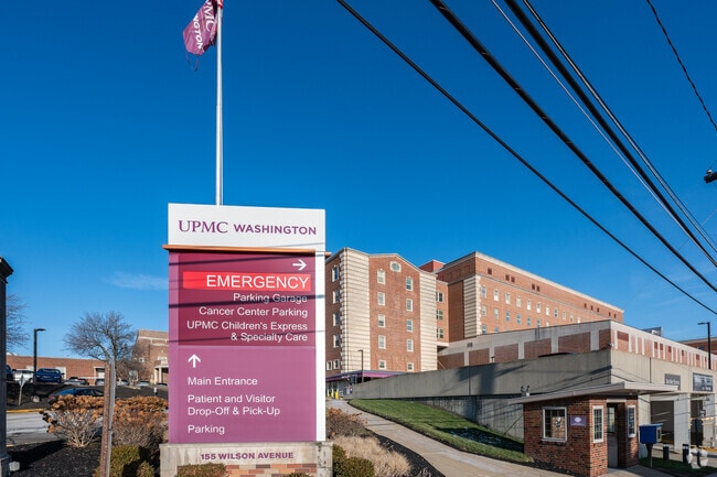 Many residents of Canonsburg work at the near by UPMC Washington hospital.