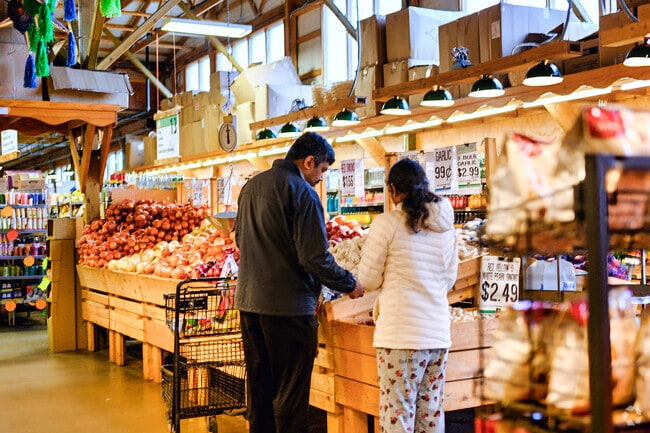 Horrocks Farm Market's inviting atmosphere makes for a fun shopping experience in Delta Township.