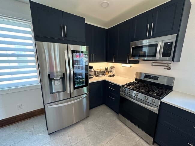 Stainless appliances included