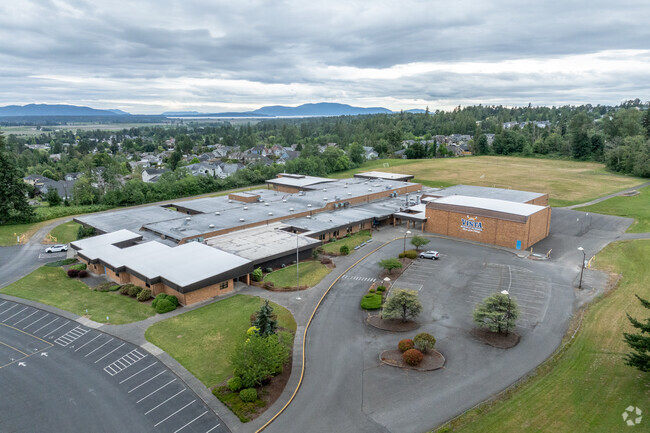 Vista Middle School aerial view