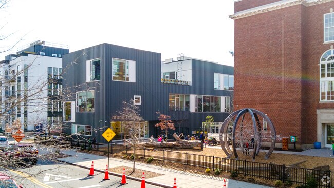 Mundo Verde Bilingual Public Charter School in Truxton Circle has a playground for students.