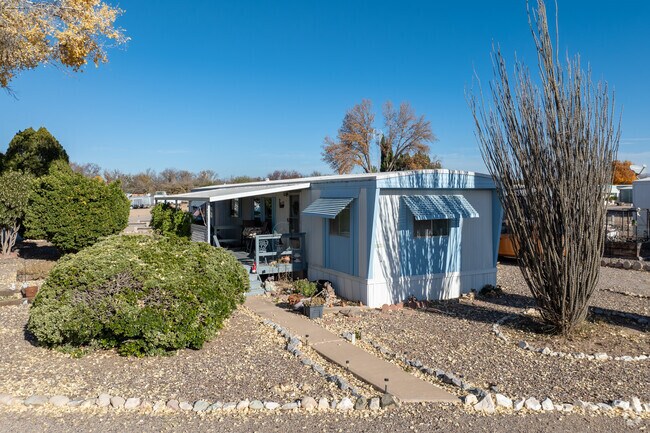 Saint David offers manufactured homes that typically sit in a row with others.