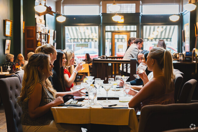 Old West End residents appreciate the delectable options available downtown like Vera Mae's Bistro with its beautiful dining room and French cuisine.