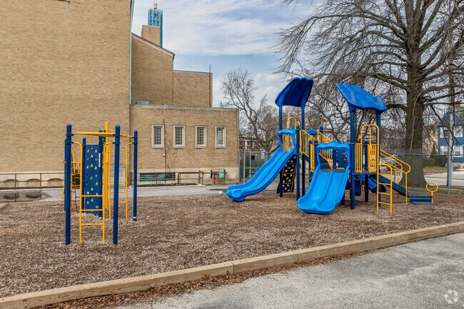 Hope Academy Northwest students can play on the playground during recess.