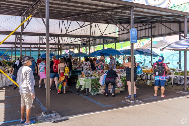 The Hilo Farmers Market is located on the corner of Mamo Street and Kamehameha Ave., in historic Downtown Hilo.