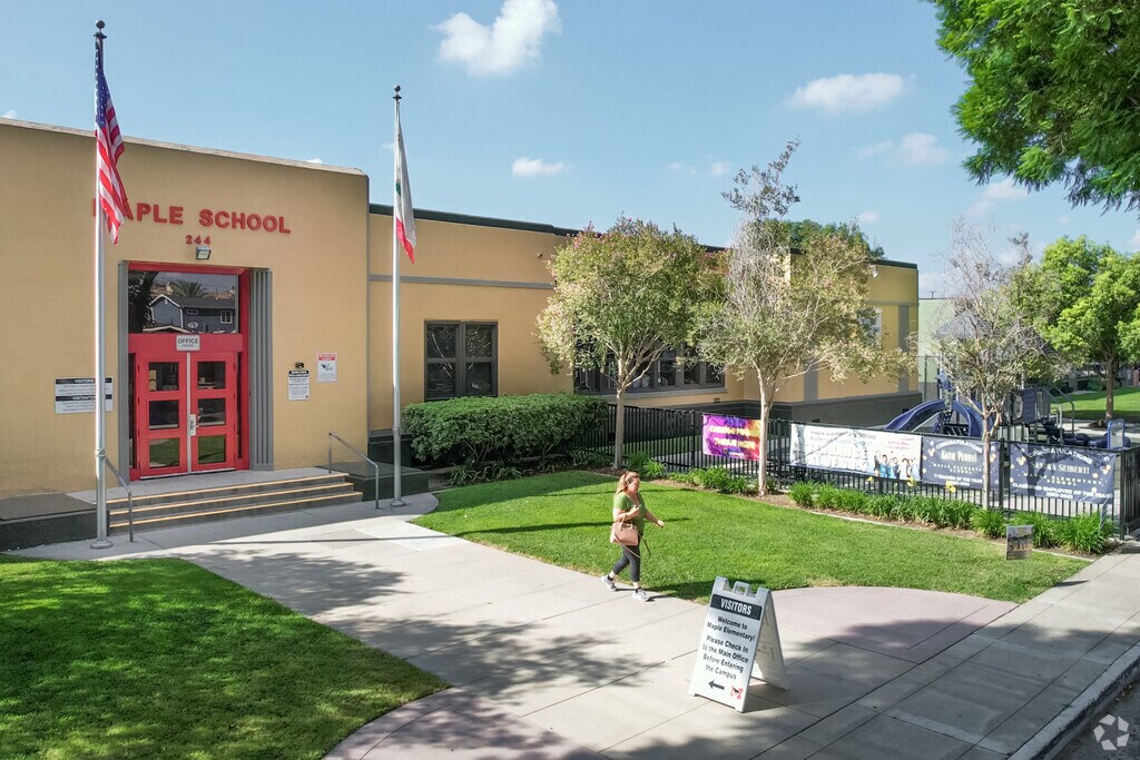 Maple Elementary School serves Fullerton students in grades K through 6.