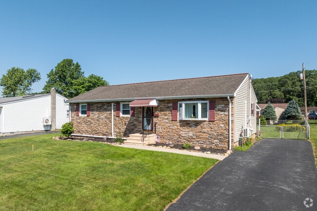 Small, ranch homes provide an affordable option for many Weatherly homeowners.