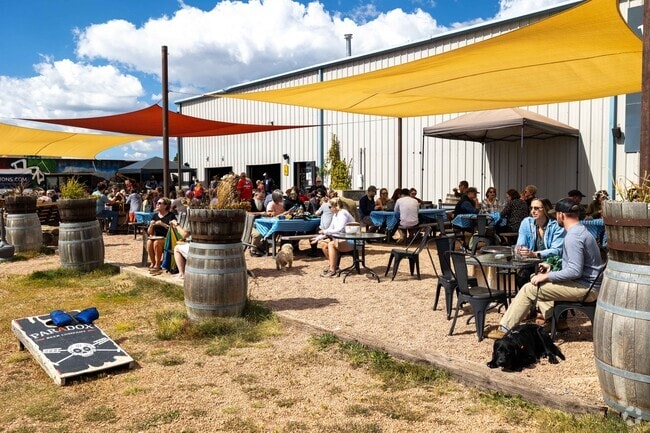 Enjoy some drinks with your friends at Paradox Brewing in Divide.