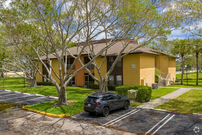 Two-story condominium building in Old Boynton.