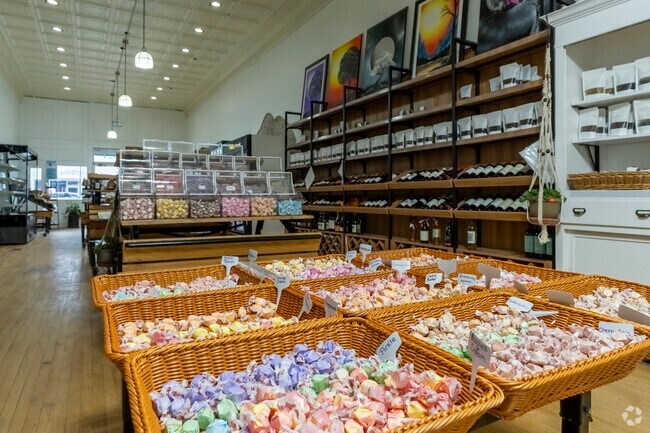 The Ionia City Market is located in the historic downtown district of Ionia.