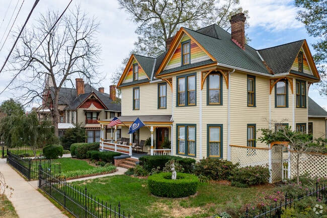 Many of the homes in Statesville are rich in history themselves.