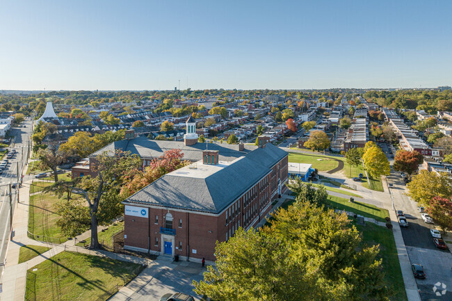 Belair-Edison Elementary School is located just outside Downtown Baltimore.