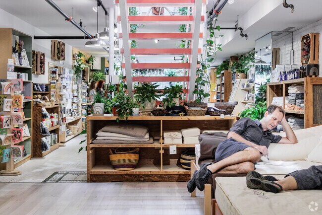 Home Green Home in Downtown Ithaca offers home decor with a lush, eco-friendly vibe.