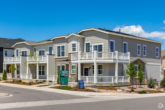 Sterling Ranch has a handful of townhomes on offer too.