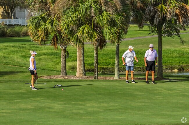 Village of Sabal Chase need not go far to get in 18 holes with Mallory Hill Golf Course nearby.