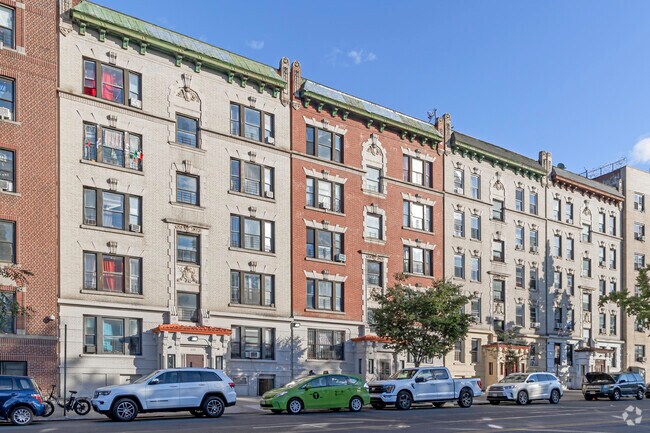 Multifamily buildings make up much of the Fordham Manor community and they come in all sizes.