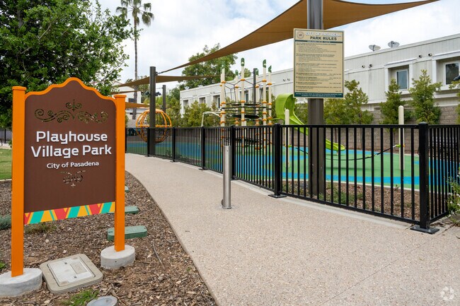 Be sure to check out Playhouse Village Park in Pasadena, Ca for Jazz concerts in the park.