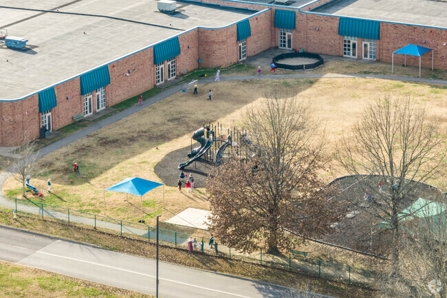 Poplar Grove K-4 playground is open to students.