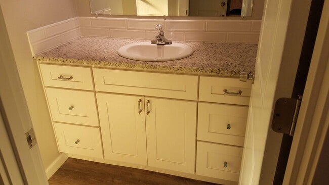 Upstairs main bathroom sink