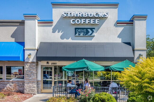 Residents of north Janesville stay energized with Starbuck Coffee.