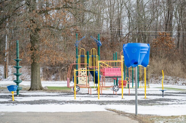 Students at Wilson Elementary School have a playground to enjoy when they are not in class.